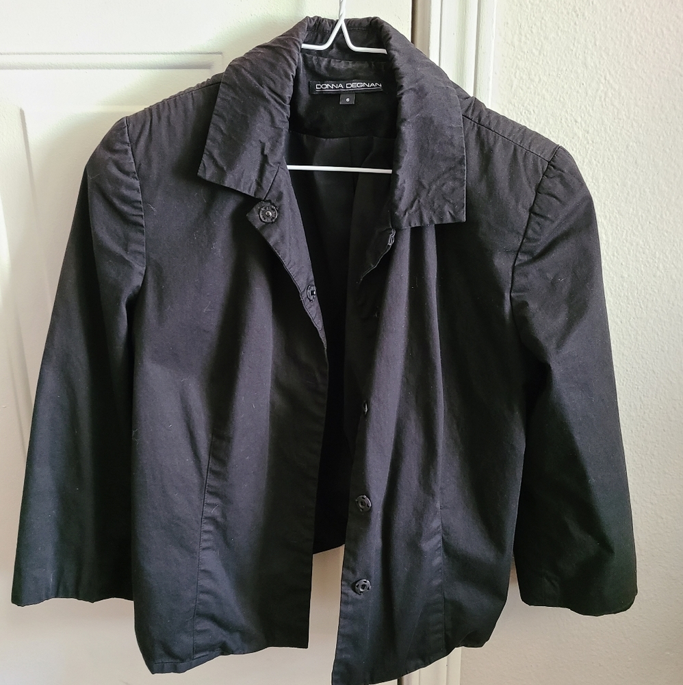 Donna Degnan Black Blazer